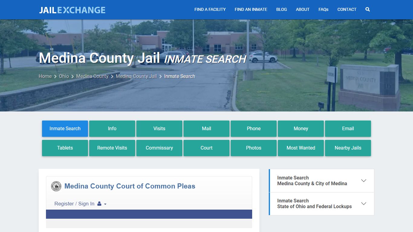 Inmate Search: Roster & Mugshots - Medina County Jail, OH - Jail Exchange